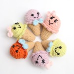 Crochet Kit Factory - Custom Ice Cream Key Ring