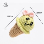 Crochet Kit Factory - Custom Ice Cream Key Ring