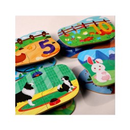 Wooden Puzzle Factory - Custom Cartoon Animal Puzzle