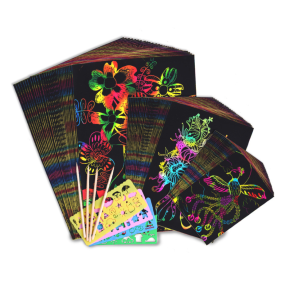 Scratch Paper Manufacturer - OEM Magic Color Paper Book