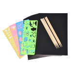 Scratch Paper Manufacturer - OEM Magic Color Paper Book