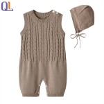 Baby Overalls Supplier - Knitted Sleeveless
