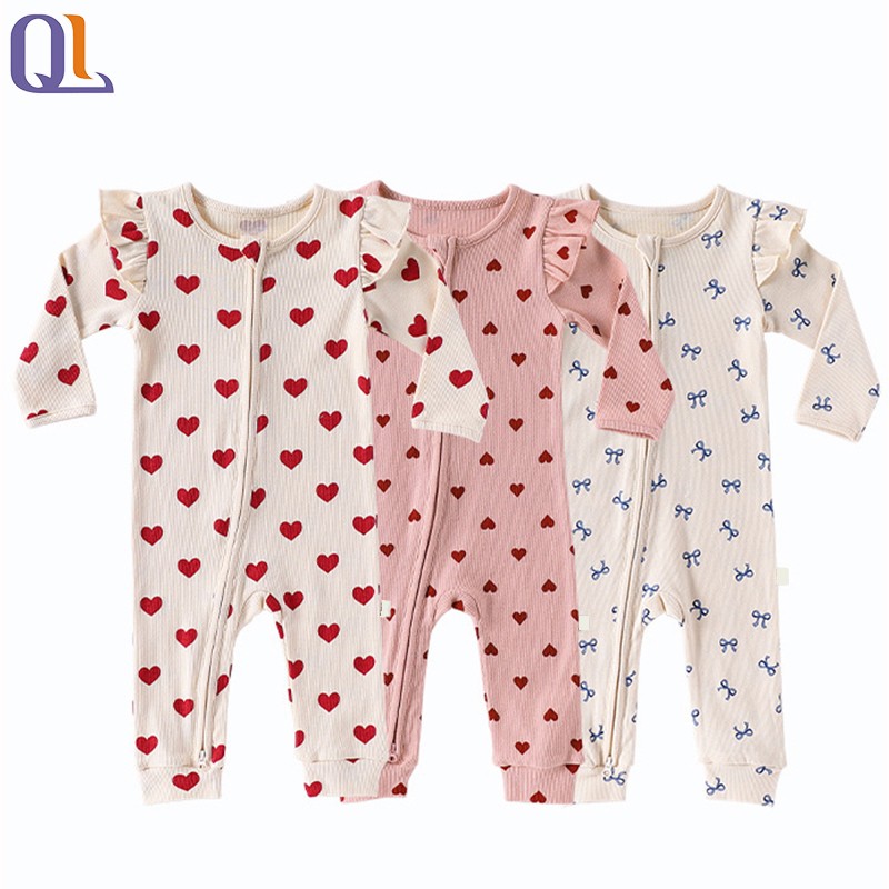 Pink Jumpsuit Supplier - Sweet Heart Print