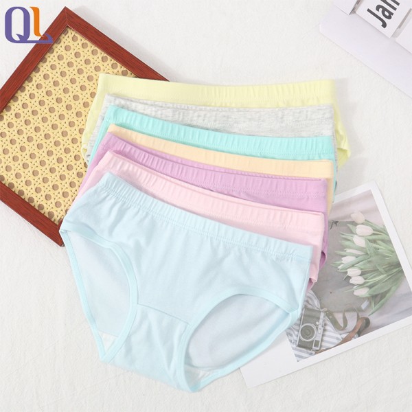 Girls Underwear Factory - Pure Cotton Briefs