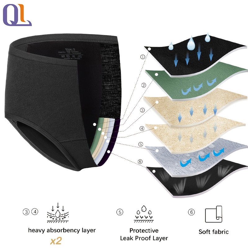 Physiological Panties Manufacturer - Customized Moisture-absorbing