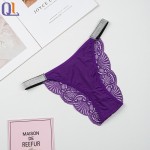 Lace Thongs Factory - Rhinestone-Embellished