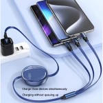 Data Cable Manufacturer - OEM 3 in 1 Nylon Braid Cable