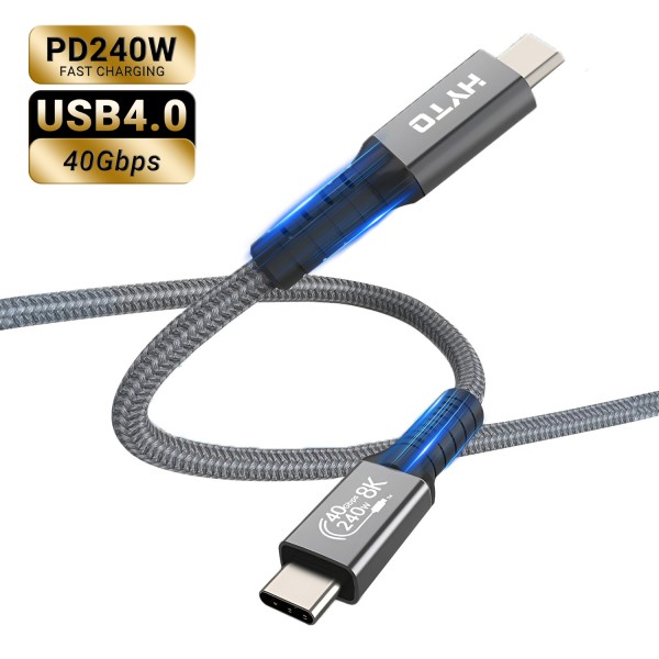 Data Cable Manufacturer - OEM USB4.0 Type C Super Fast Cable