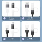 Data Cable Factory - Custom 4 in 1 Data Cable 66W