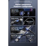 Data Cable Manufacturer - OEM LED Scrolling Type C Cable