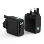 Wall Charger Manufacturer - OEM 65W 3-Port GaN Adapter