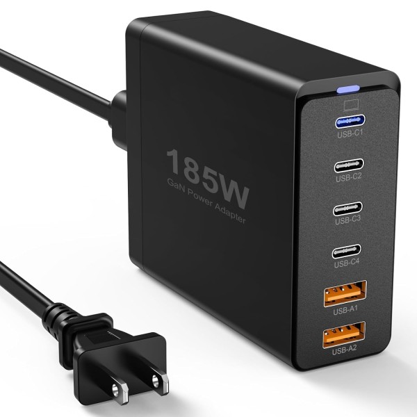 Wall Charger Factory - Custom 185W GaN Charging Station