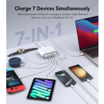 Wall Charger Factory - Custom 185W 7 Port Wall Charger