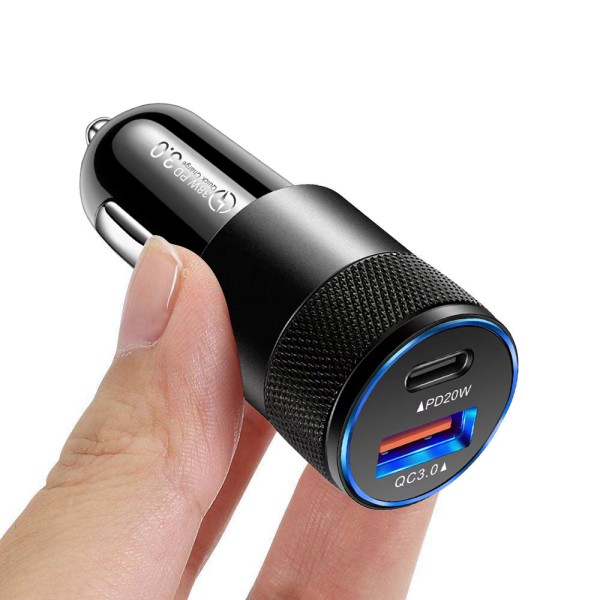 Car Charger Manufacturer - OEM 38W PD QC3.0 Car Charger
