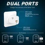 Wall Charger Factory - Custom 30W PD QC3.0 Dual Charger