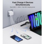 Wall Charger Factory - Custom 40W 4-Port USB C Charger