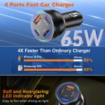 Car Charger Factory - Custom 65W Dual Type C Car Charger