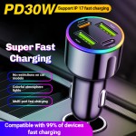 Car Charger Manufacturer - OEM 60W Dual Port Car Charger