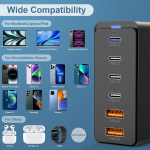 Wall Charger Factory - Custom 185W GaN Charging Station