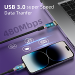 Data Cable Factory - Custom Soft Silicone USB C Cable