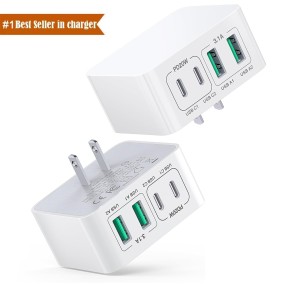 Wall Charger Factory - Custom 40W 4-Port USB C Charger