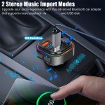 Car Charger Factory - Custom BT5.0 FM Transmitter Car Charger