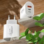 Wall Charger Factory - Custom 40W 3 Port Type C Charger