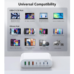 Wall Charger Factory - Custom 185W 7 Port Wall Charger