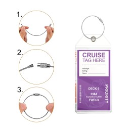 Baggage Tag Manufacturer - PVC Plastic Clear