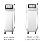 2合1新型2025二极管激光器810Nm二极管激光器与Pico Nd Yag激光脱毛机