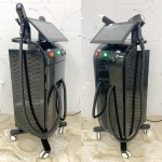 2025新CE 720W ND YAG+二极管激光双手柄钛激光碳激光脱毛纹身脱毛机