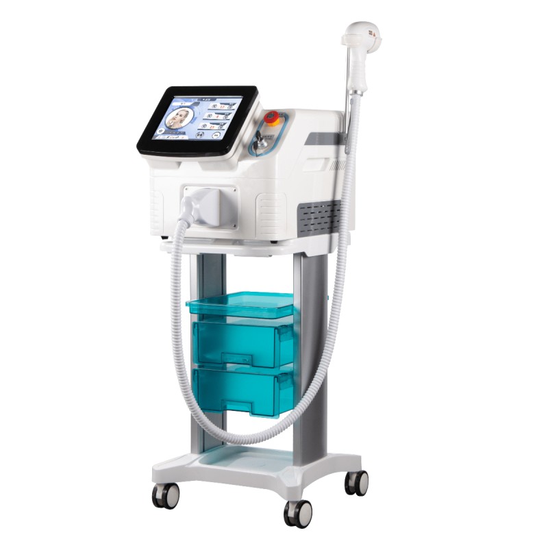 High Quality Portable 808nm Laser Hair Removal Device Skin Rejuvenation Feature for Face Body ABS Desktop US for Beauty Salons