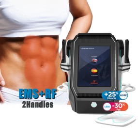4 Handle  Ems Body Sculpting Muscle Stimulator Equipment Fitness Ems Body Slimming Neo Machine 2 Handles Tesla Sculpt