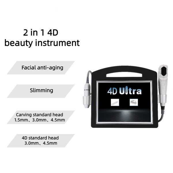 2-in-1 Radar Carving 4D Facial Care Machine Skin Tightening Face Lift Slimming
