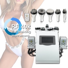 6 in 1 Slimming Device Cavitation Portable Spare Parts Lipolaser 80k Cavitation