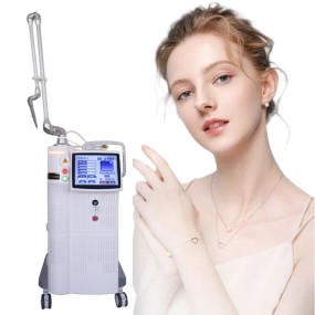Newest Model 60W Glass Tube Fractional CO2 Laser Skin Beauty Machine Without Water