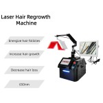 Portable Professional 650nm Diode Laser Technology Hair Regrowth Device Home Use Beauty Equipment Against Hair Loss Machine