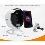 2025 Portable AI Smart Mirror Scanner 3D Facial Skin Analyzer Machine Digital Skin Beauty Analyzer Tester with Screen