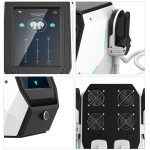 2025最受欢迎的便携式肌肉刺激器Ems电子家用商用健身Ems塑身机2/4个手柄