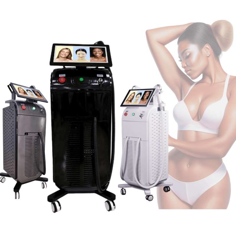 Latest All Versions 808  /808nm 755nm 1064nm Diode Laser Hair Removal Machine 600W-1600W