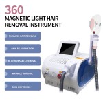 Ce批准1200w Rf Nd Yag激光治疗360 s Opt磁光小时皮肤年轻化808 Ipl脱毛机/设备