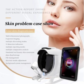 2025 High Quality 3D AI New Magic Mirror Skin Analyzer Machine Facial Skin Face Analyzer Machine