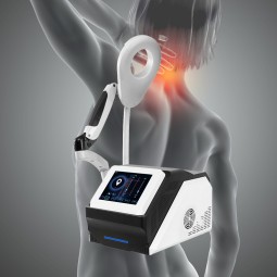 便携式/垂直高强度电磁Ems肌肉构建刺激器磁环增肥机