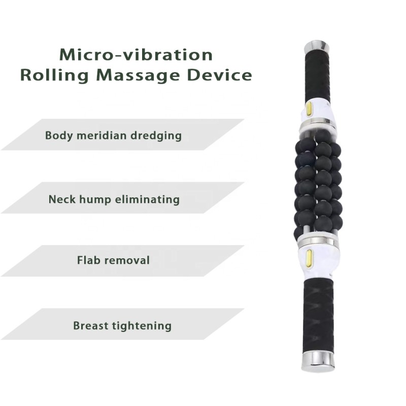 2025 Micro-vibration Rolling Massage Device Strong Massage Intensity and Penetrability