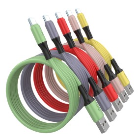 USB Cable Factory - Custom 1.2m Silicone Fast Charging Cable