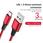 USB Cable Factory - Wholesale 2.4A Type-C Fast Charging Cable