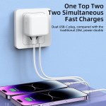 Wall Charger Manufacturer - OEM 40W Dual Port PD Charger