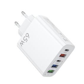 Wall Charger Manufacturer - OEM 65W Travel Multi-port Charger