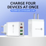 Wall Charger Manufacturer - OEM 36W 4-Port Wall Charger