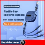 USB Cable Factory - Custom 3 in 1 Fast Charging Cable